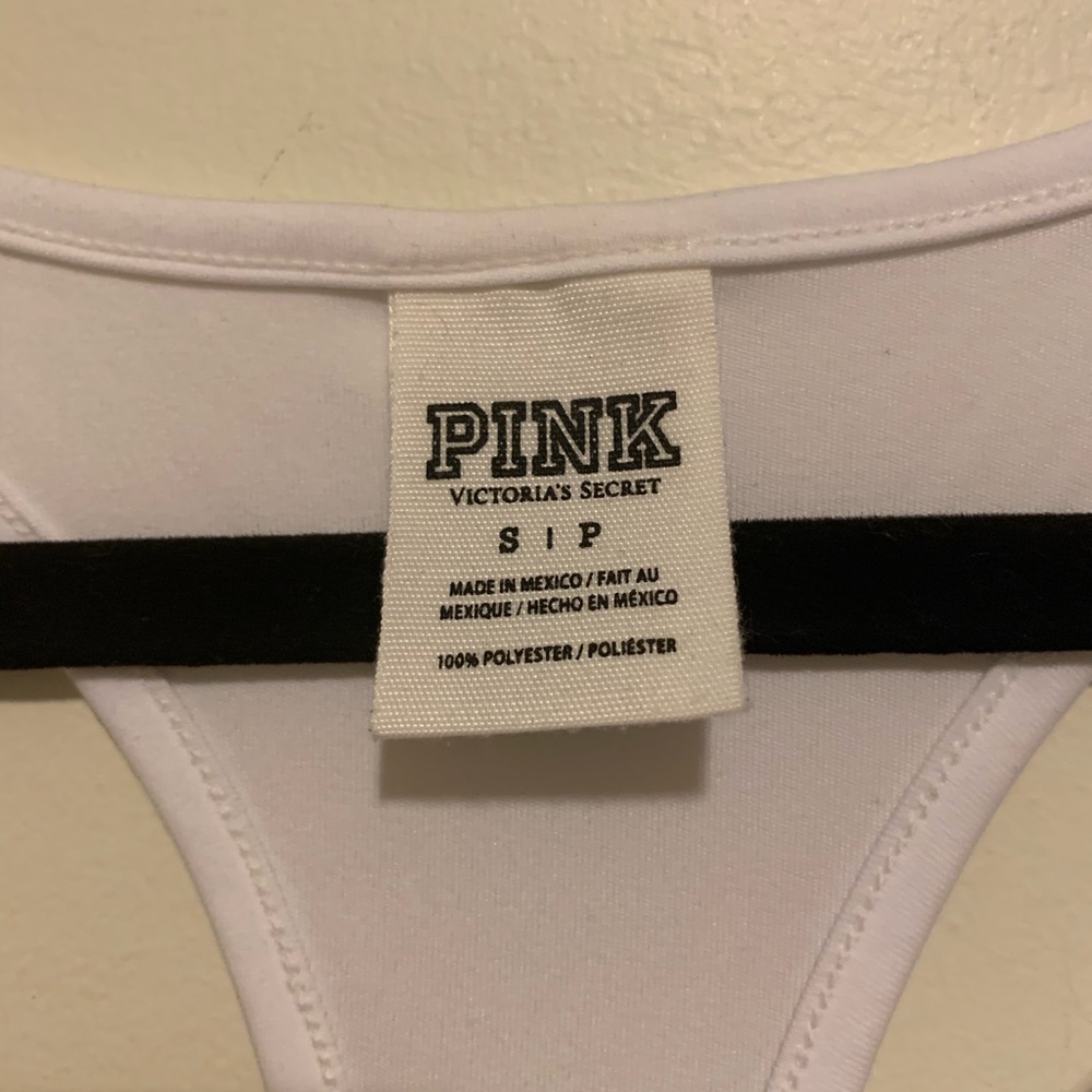 PINK Teal Racerback Tank (Small) - Picture 3 of 3